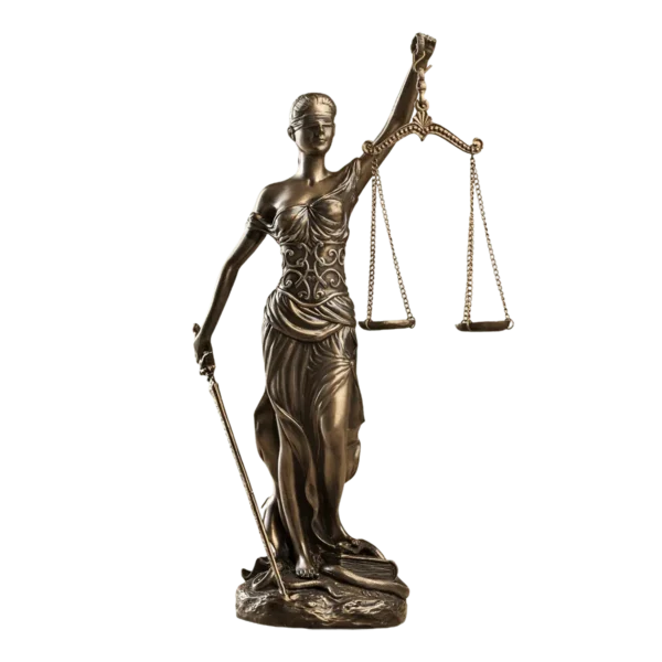 Justice Bronze Lady